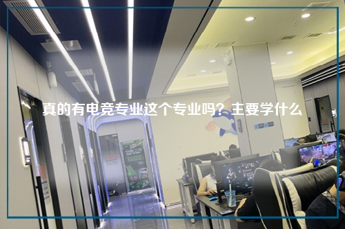 真的有电竞专业这个专业吗?主要学什么